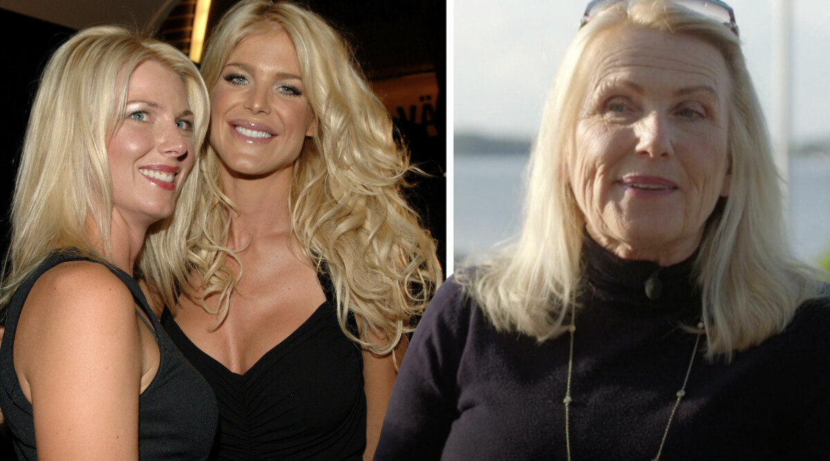 Victoria Silvstedt visar upp familjen – mamma och systerns ord