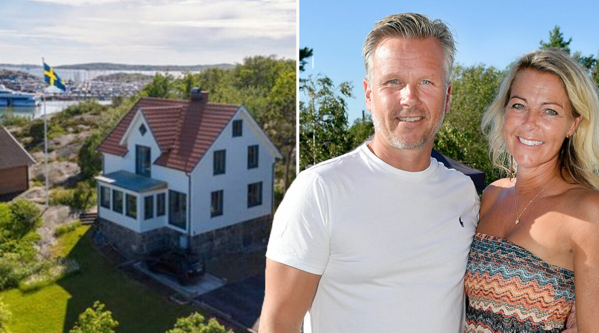 Lars ”Lasseman” Larsson och Therese Larssons nya hus – se alla bilder här