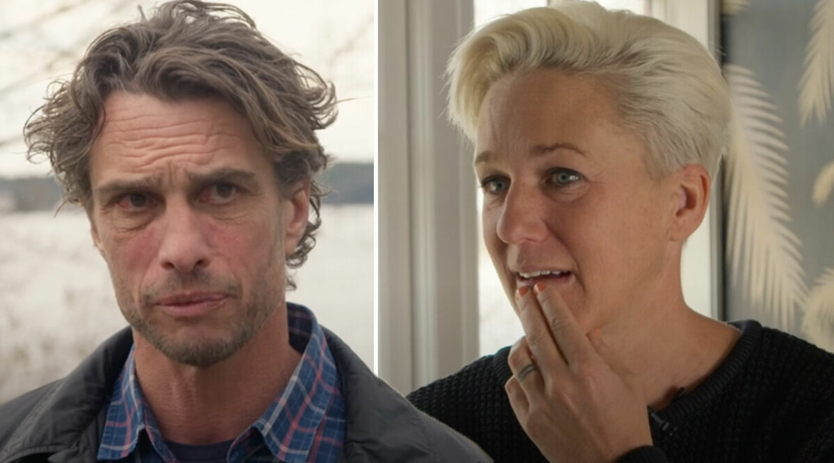 Kajsa Bergqvists frustration mot Anders Öfvergård i Anders knackar på