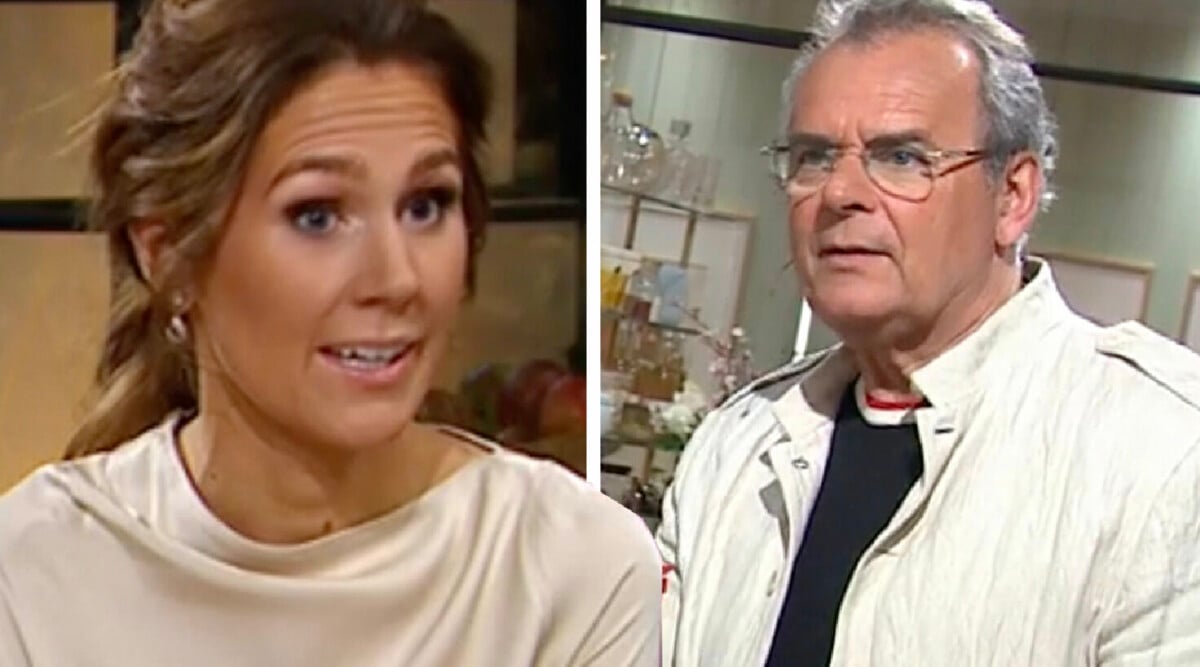 Maria Forsbloms markering mot Steffo Törnquist i Nyhetsmorgon