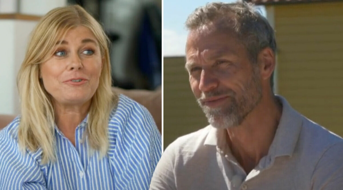 Christian Bauers kärlekstatuering med Pernilla Wahlgren