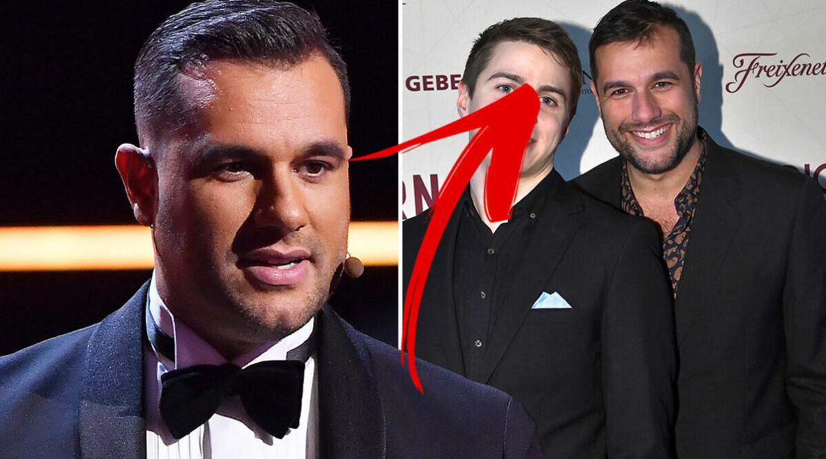 Edward af Sillén visar upp pojkvännen Christoffer Zackrisson för första gången