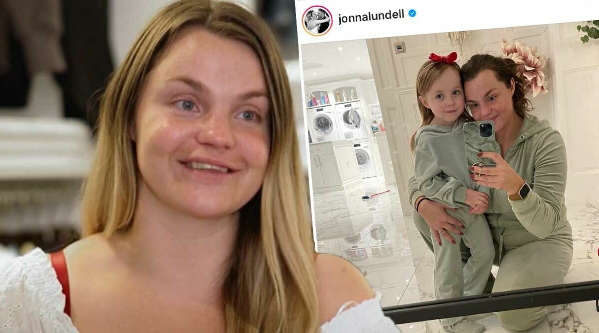 Jonna Lundells nya bild med dottern Lunabelle Lundell väcker reaktioner