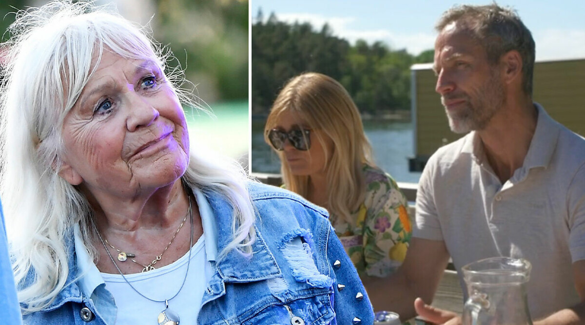 Christina Schollins ord till Pernilla Wahlgren om Christian Bauer