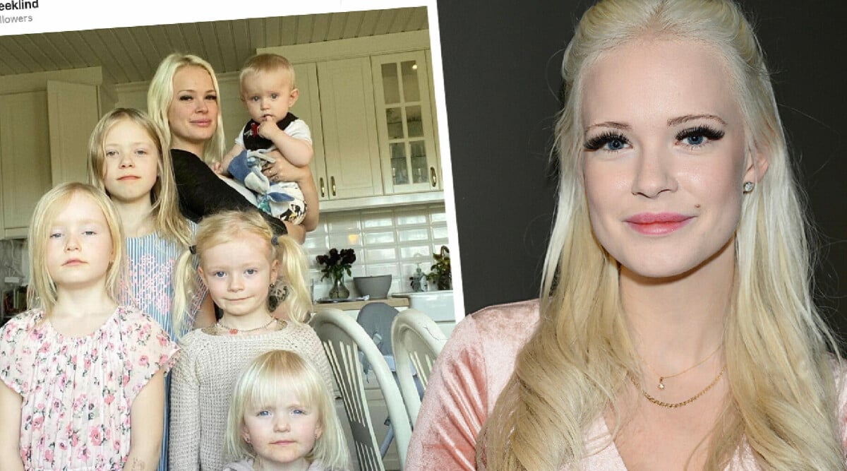 Unga mammor-Natalie Eklinds gravidbesked – efter fem barn: ”Fler”