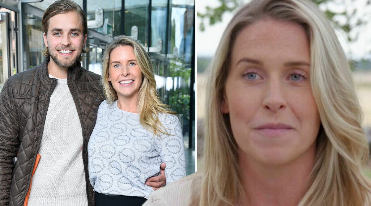 Caroline Kejberts glädjebesked med Joacim Rickling – efter dotterns födsel