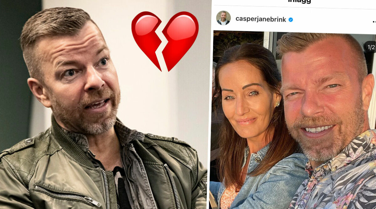 Casper Janebrink om utmaningen i relationen med Helena – så var sista tiden