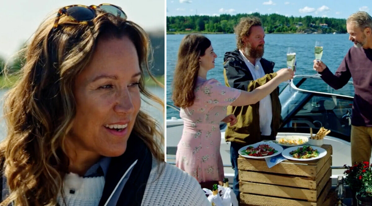 Detaljen i bilden avslöjar bluffen om matlagningen i Renées brygga
