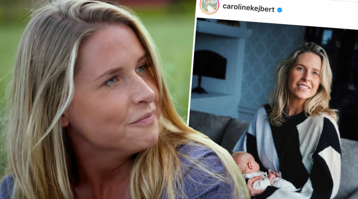 Starka reaktioner efter detaljen i Caroline Kejberts bild på 2 månader gamla Molly