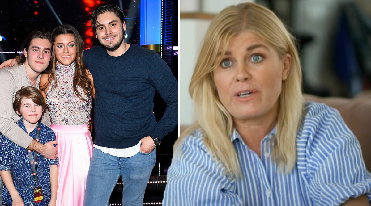 Därför syns Pernilla Wahlgrens barn i Wahlgrens värld – fast de inte vill