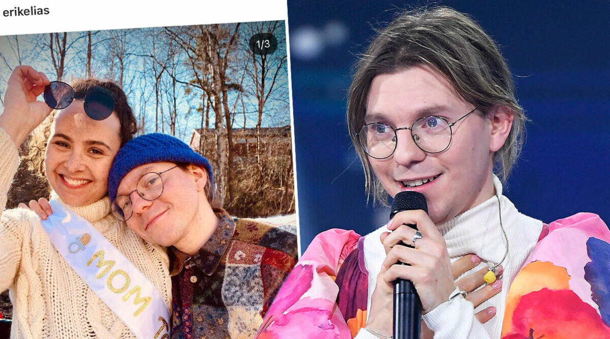 Erik Elias stora bebislycka – första orden om graviditeten