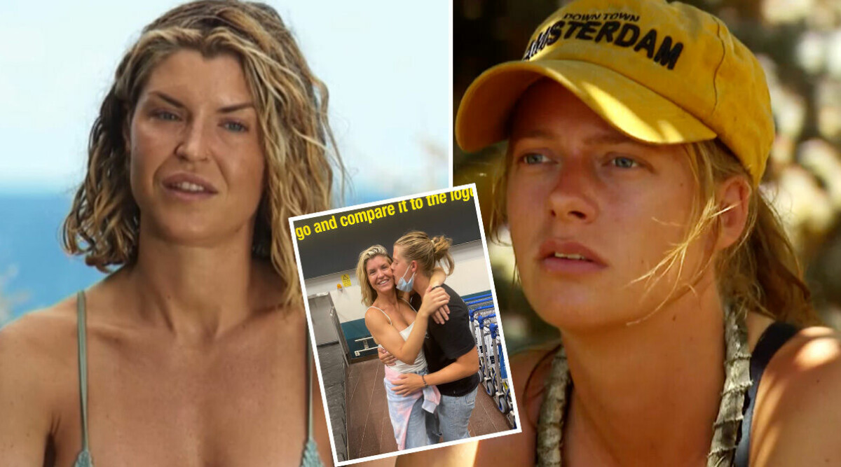 Robinson-Christina om intima stunden med Bella efter att de fick lämna ön