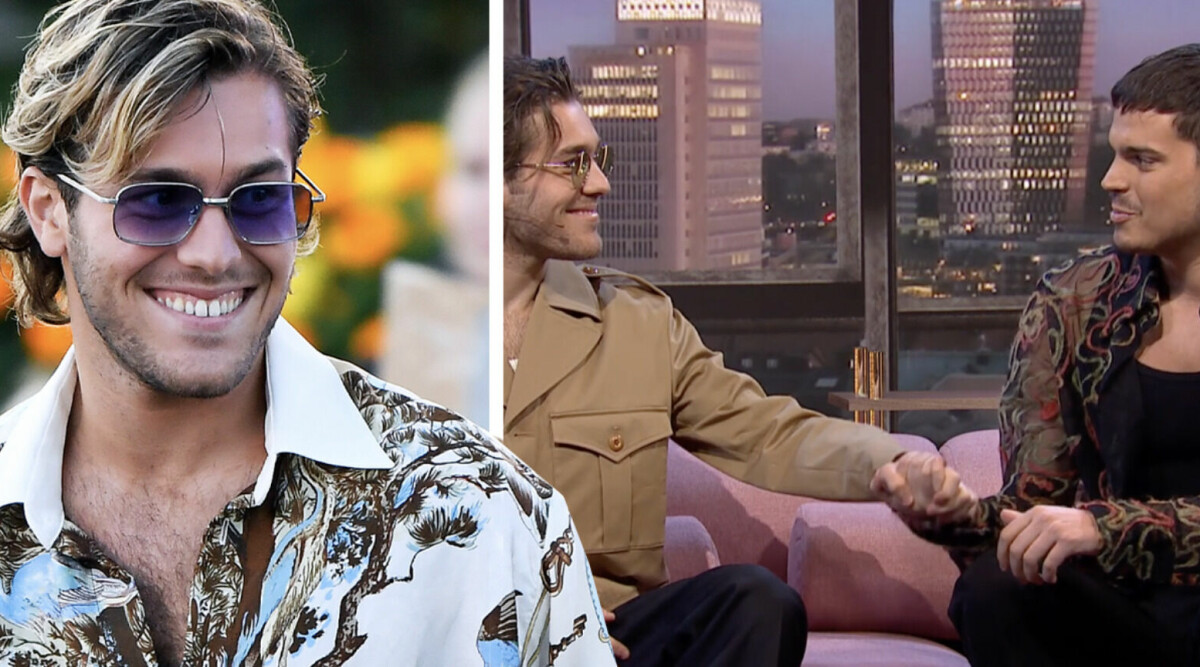 Benjamin Ingrosso och Oscar Zias relationsavslöjande i tv