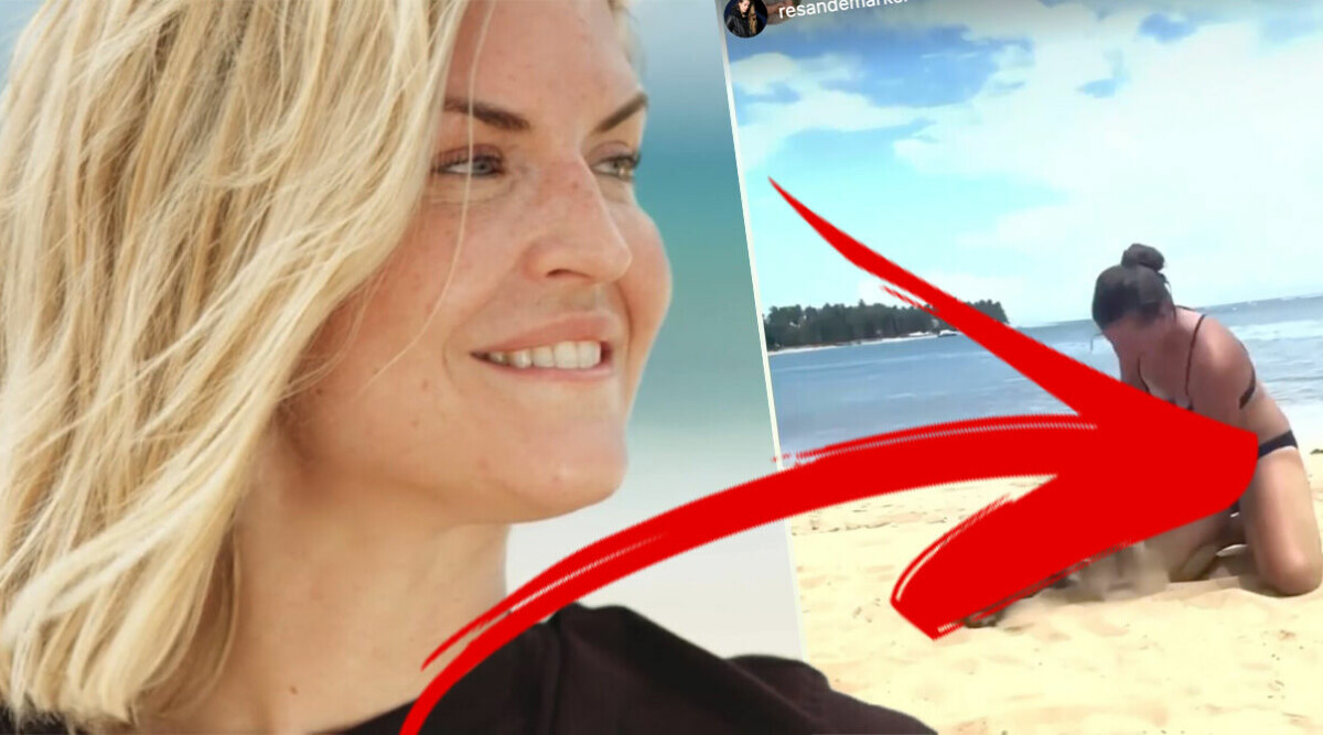 Robinson-profilen visar upp privata bilderna på Isabella och Christina