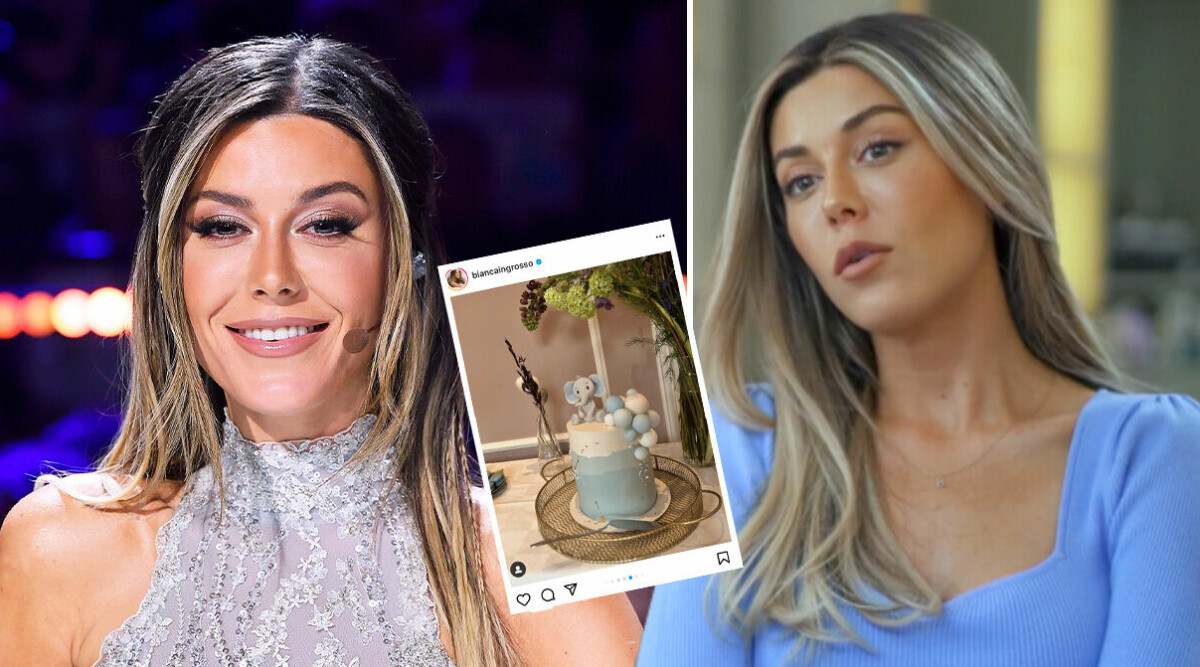 Bianca visar upp gravidlyckan – orden om stora händelsen: ”Älskar dig”