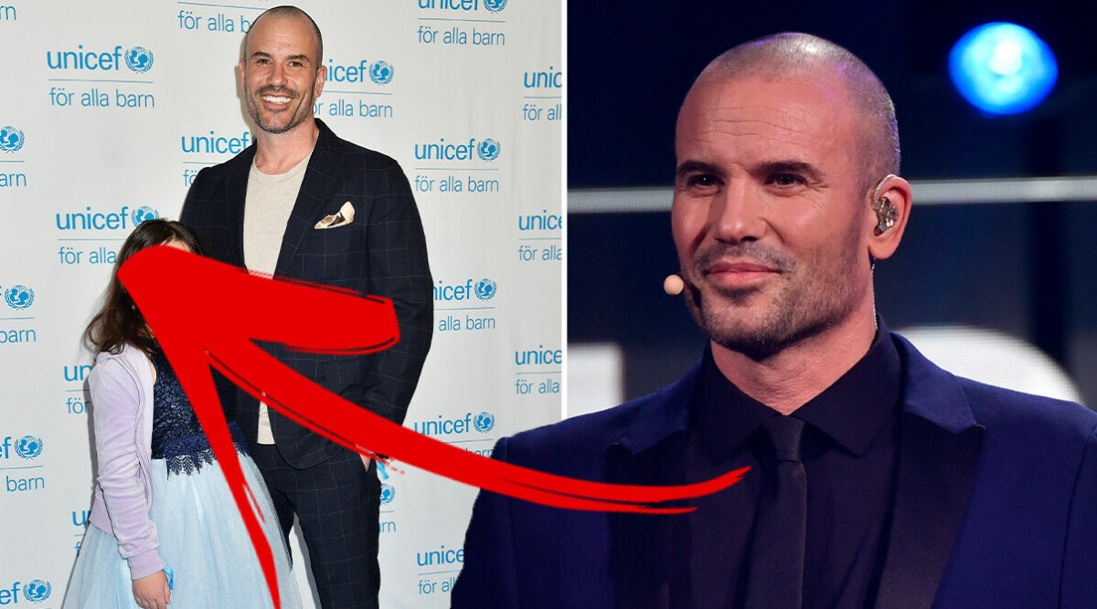 Martin Stenmarck visar upp yngsta dottern – syns inte i rampljuset