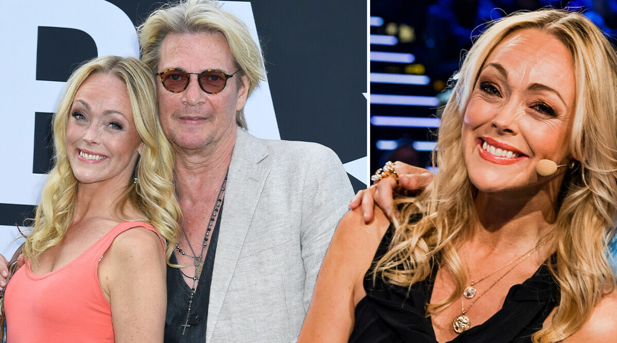 Tommy Nilssons flickvän Linda visar upp nyfödda dottern för första gången