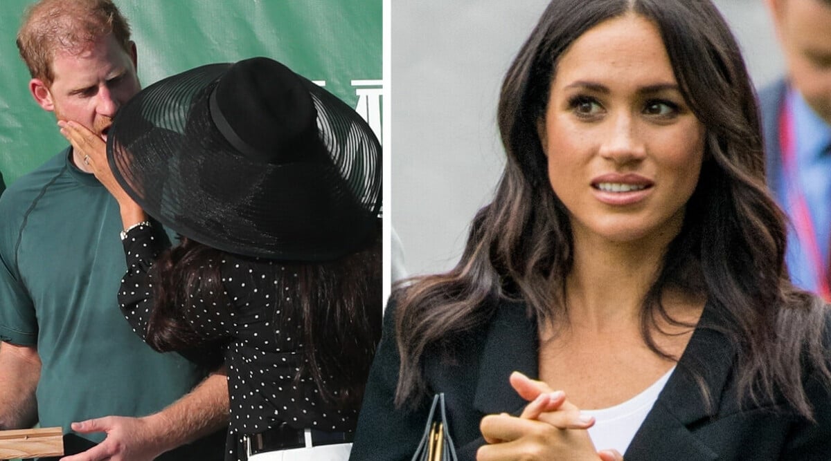 Meghan Markle och prins Harrys förbjudna utspel – fångade på bild