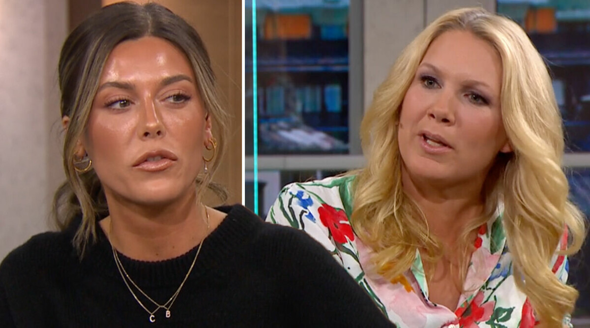 Biancas privata fråga till Anna Brolin i tv – 5 veckor efter skilsmässan