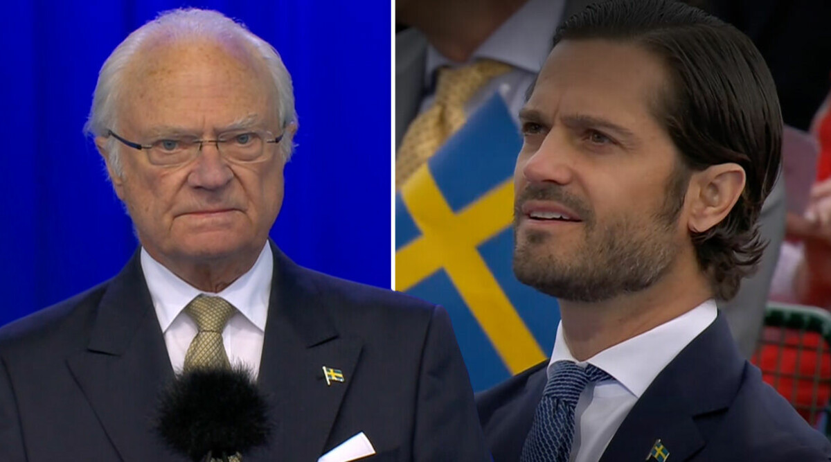 Kungens stora felsägning i direktsändning – prinsens förvirring