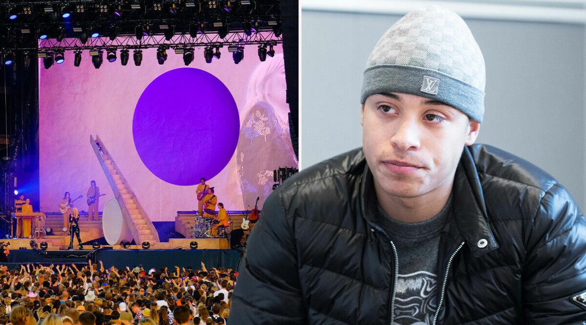 Rapparen Adaam i polisdrama – stoppades från Lollapalooza