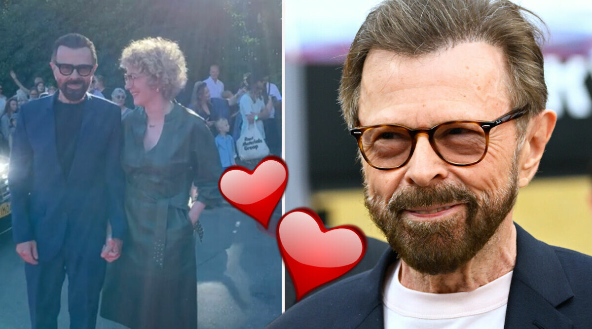 Björn Ulvaeus visar upp nya kärleken Christina Sas efter skilsmässan