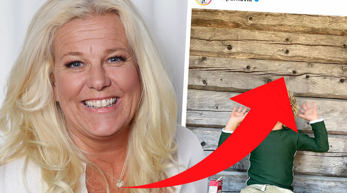 Mia Parneviks barnbarnslycka - bilderna får följarna att reagera: ”Det är…”