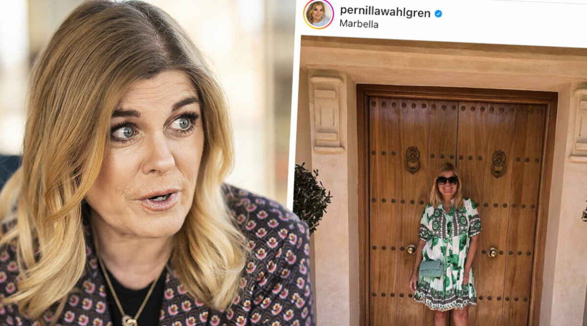 Pernilla Wahlgren tvingas lämna huset i Marbella: ”vällde in”