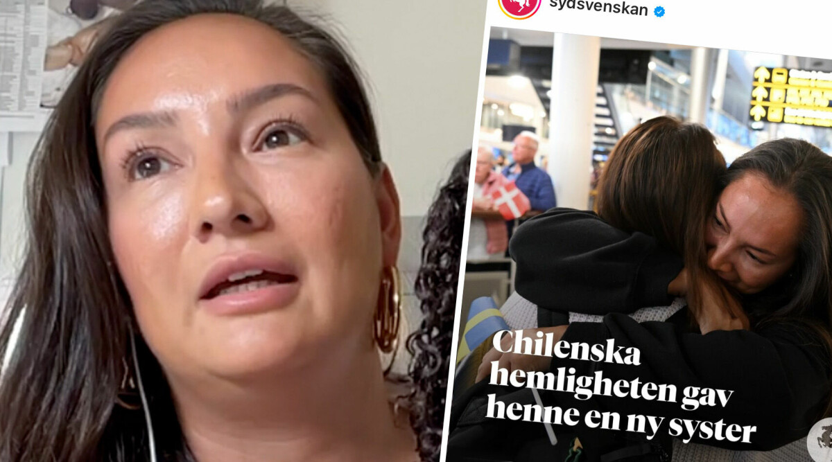 Svenska Glenda fick en ny syster efter 35 år – på andra sidan jordklotet