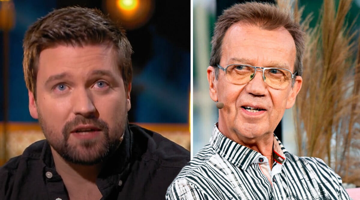 Björn Skifs son Oliver rasar mot sin pappa – efter kyssen med kändiskvinnan