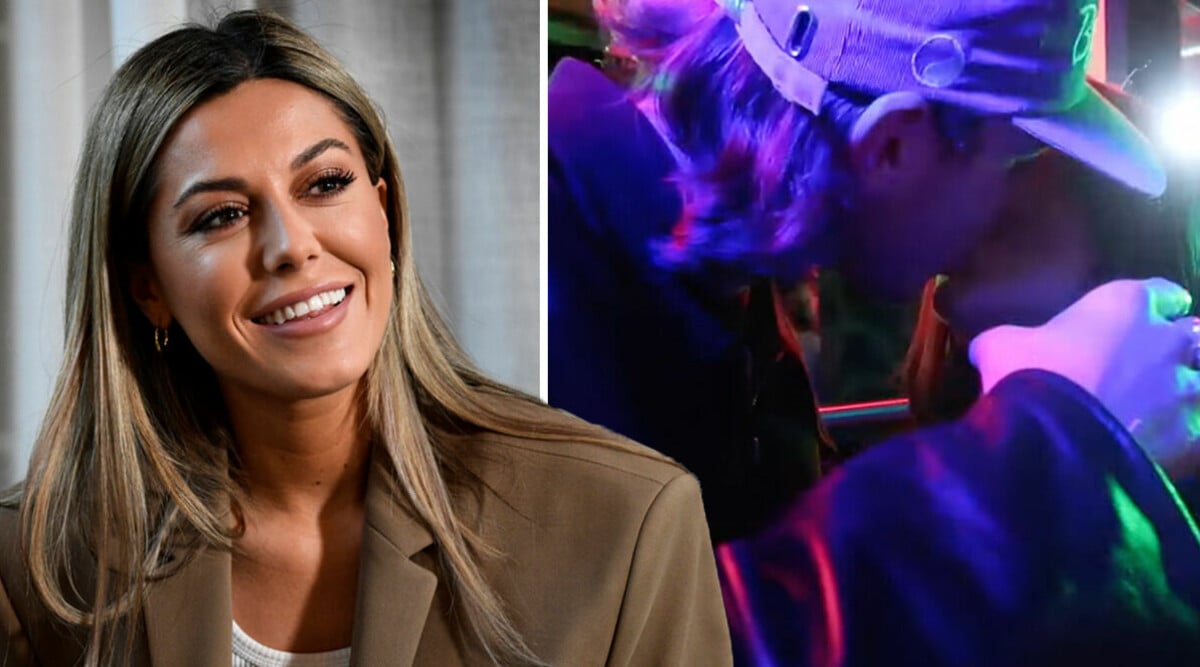 Bianca Ingrossos nya singelliv efter Phillipe – kyssbilden från festen