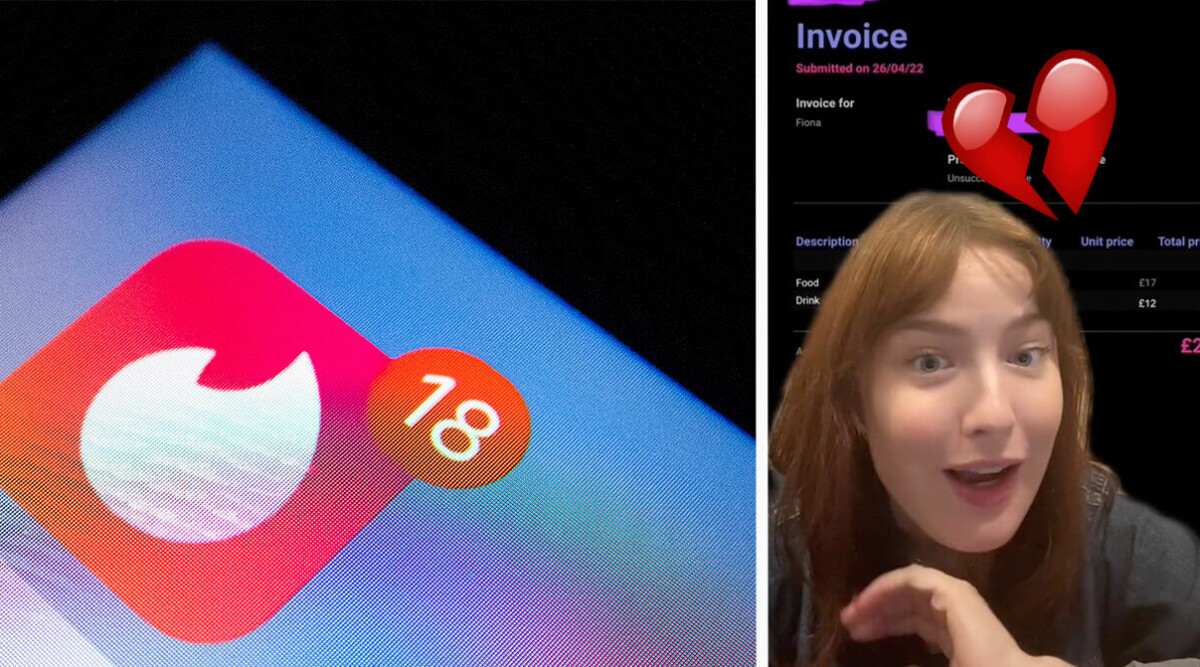 Efter första dejten – Fiona fick faktura för ”slösad tid”