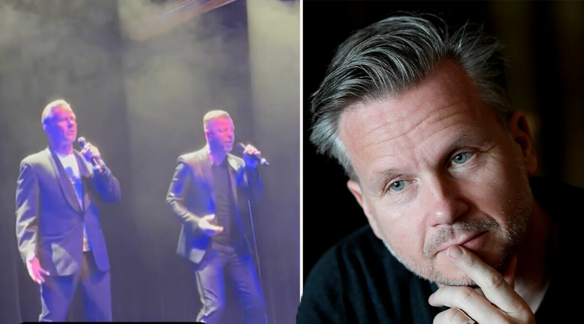 Lasseman skadad mitt på scenen – bilderna avslöjar olyckan