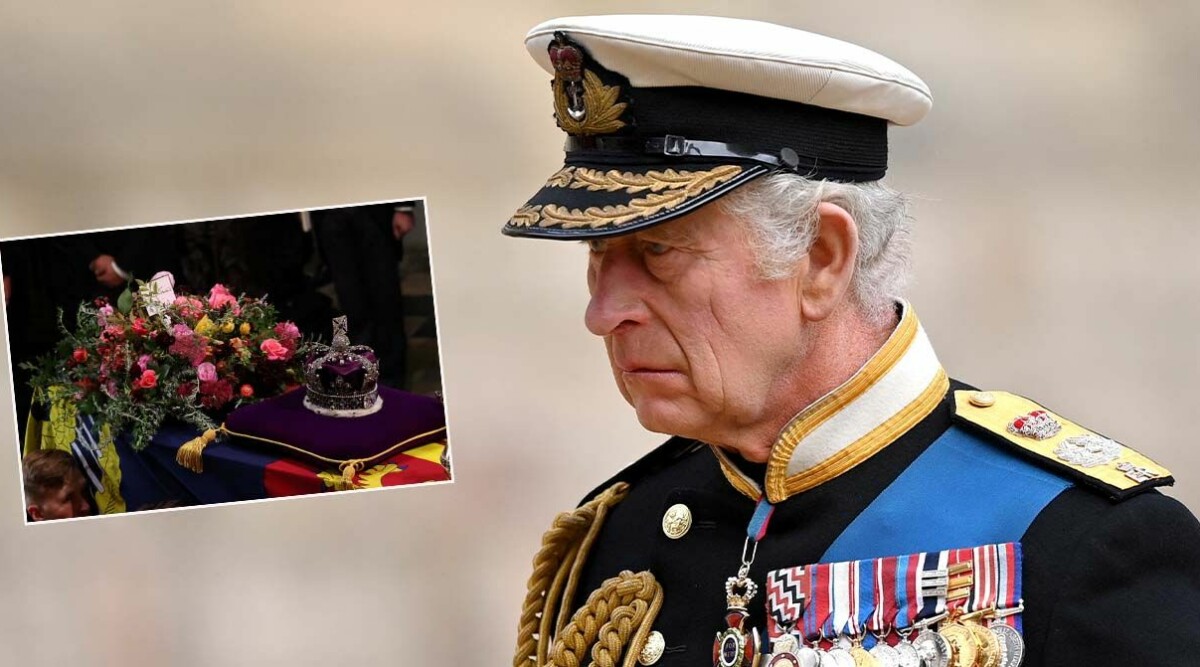 Kung Charles sista ord till drottning Elizabeth – handskrivna lappen