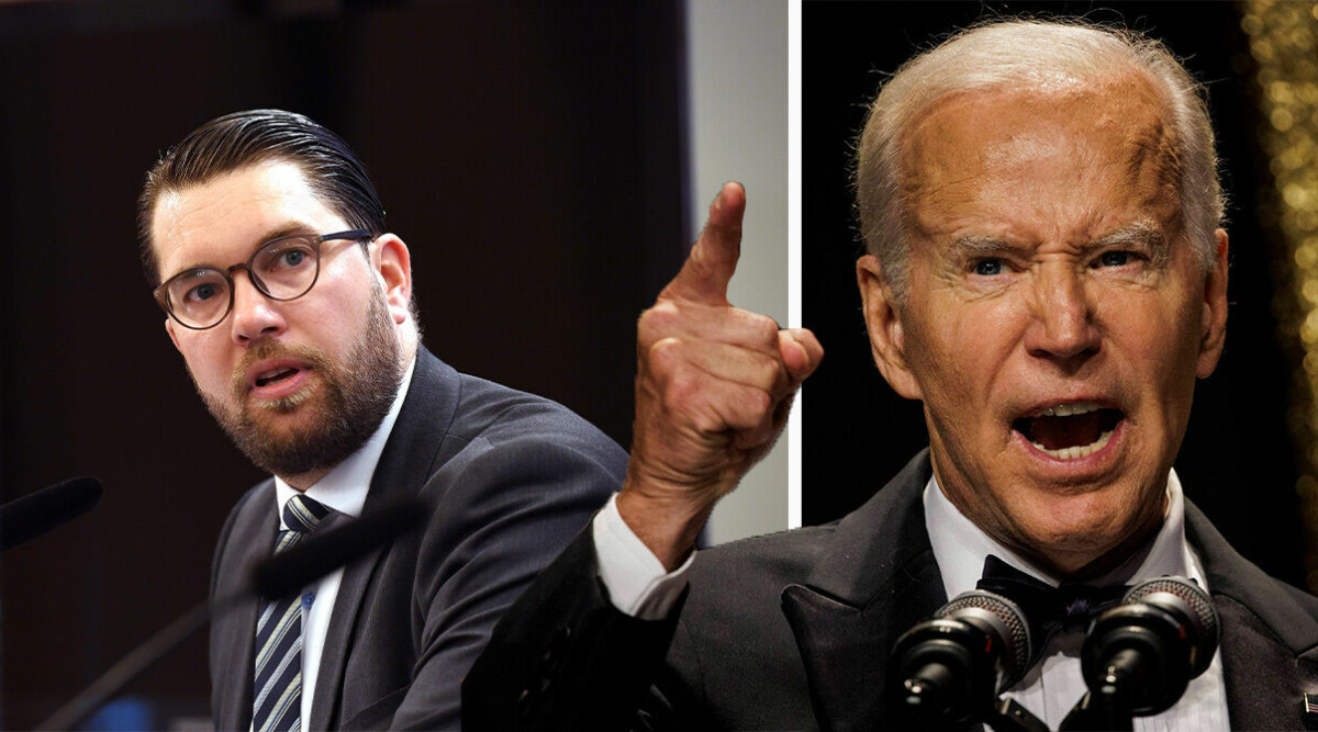 Biden orolig över Åkessons frammarsch – kan påverka relationen med Sverige