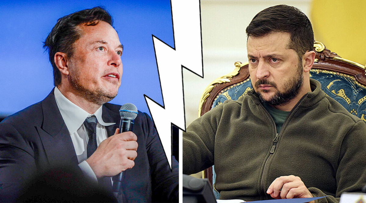 Zelenskyjs känga till Elon Musk efter kritiserade krigstweeten