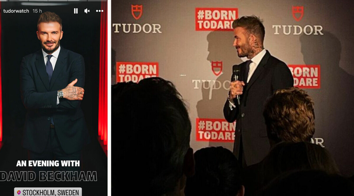 David Beckhams hemliga besök i Stockholm – därför var han på plats