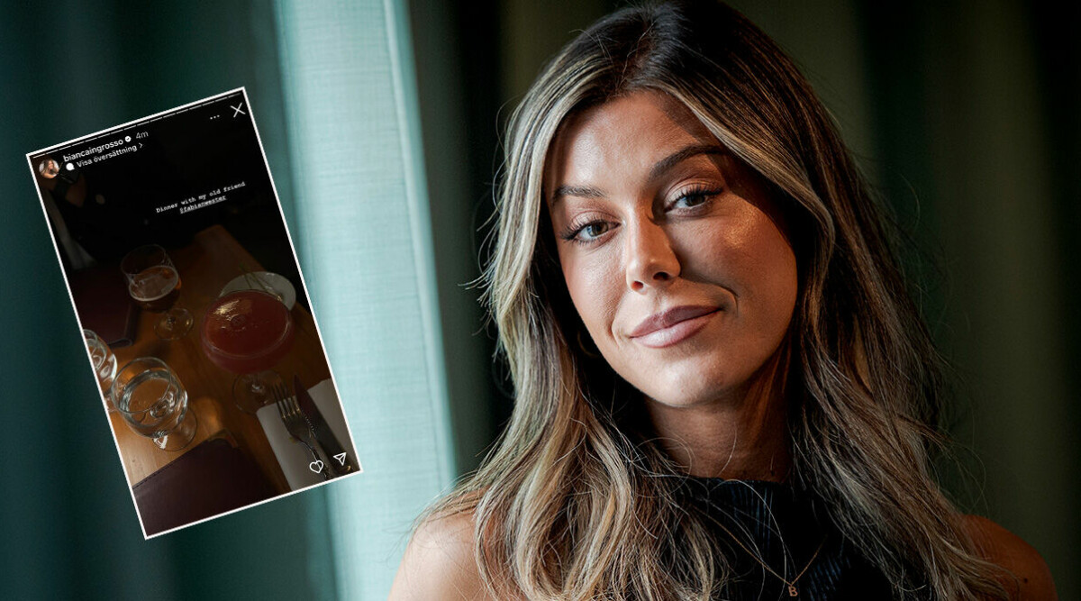 Bianca Ingrossos kväll med kändisfotografen – orden efter romansen