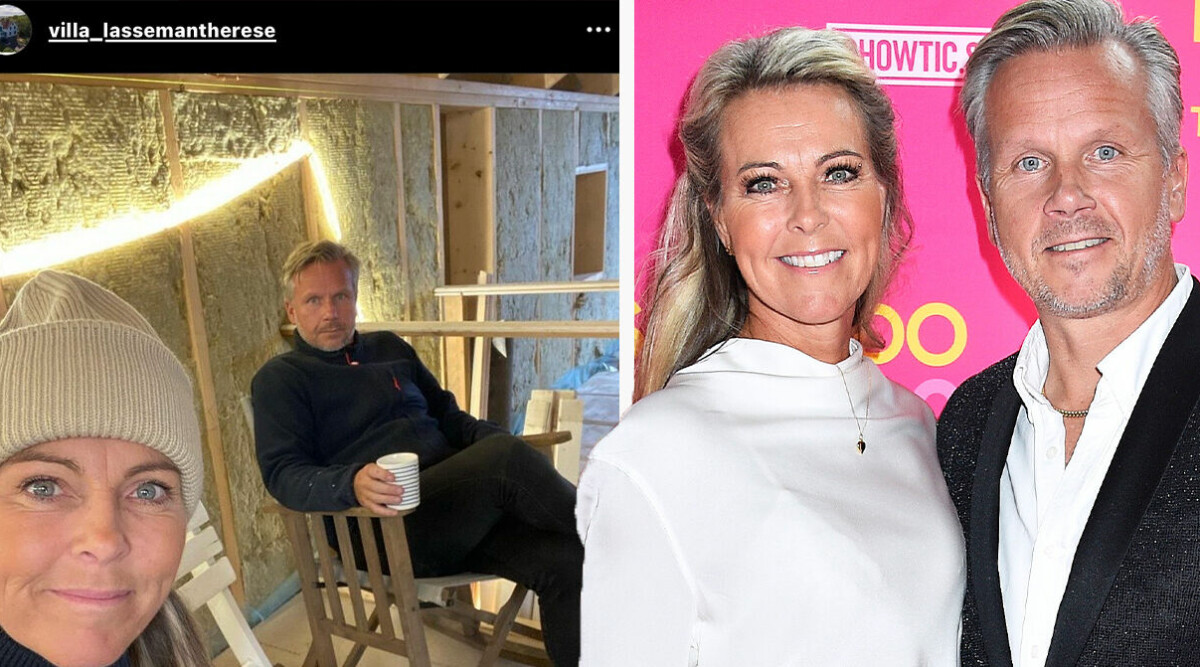 Lasseman och Therese Larsson dyra bakslag – mitt under husrenoveringen