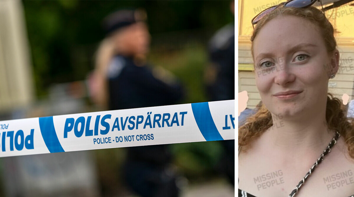 Stor polisinsats i sökandet efter Tove – spärrat av skogsområde