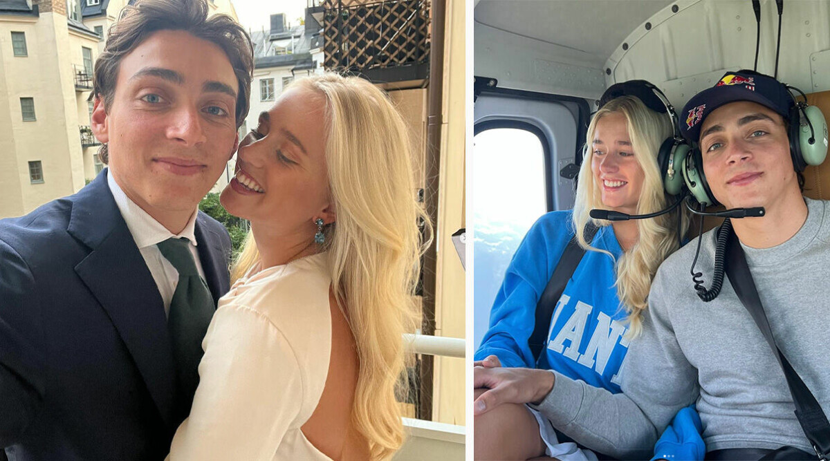 Hyllningen efter nya bilden på Armand Duplantis och flickvännen Desiré Inglander