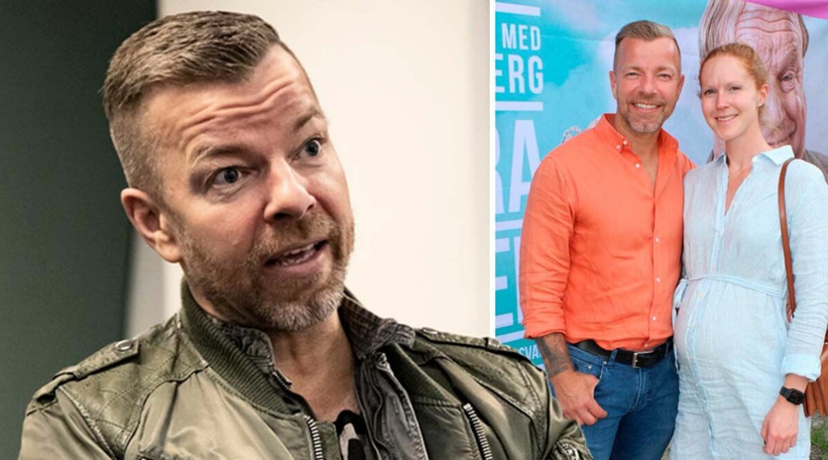 Casper Janebrinks mörkande om sonen med Therese – tydliga detaljen visar