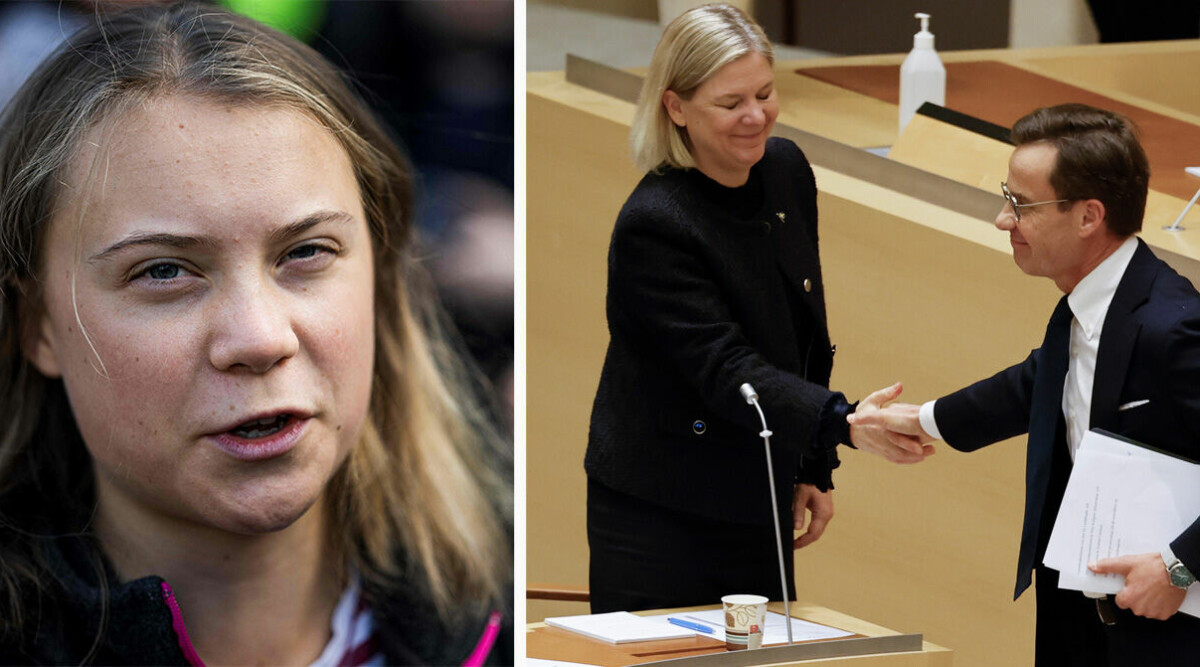 Greta Thunbergs känga till regeringen: “Helt verklighetsfrånvända”