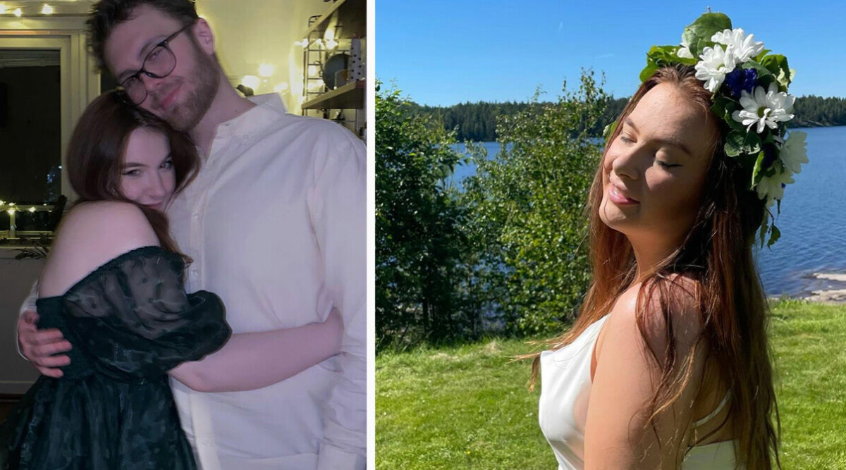 Elin, 22, är döende i cancer – sista önskan: Gifta sig med pojkvännen