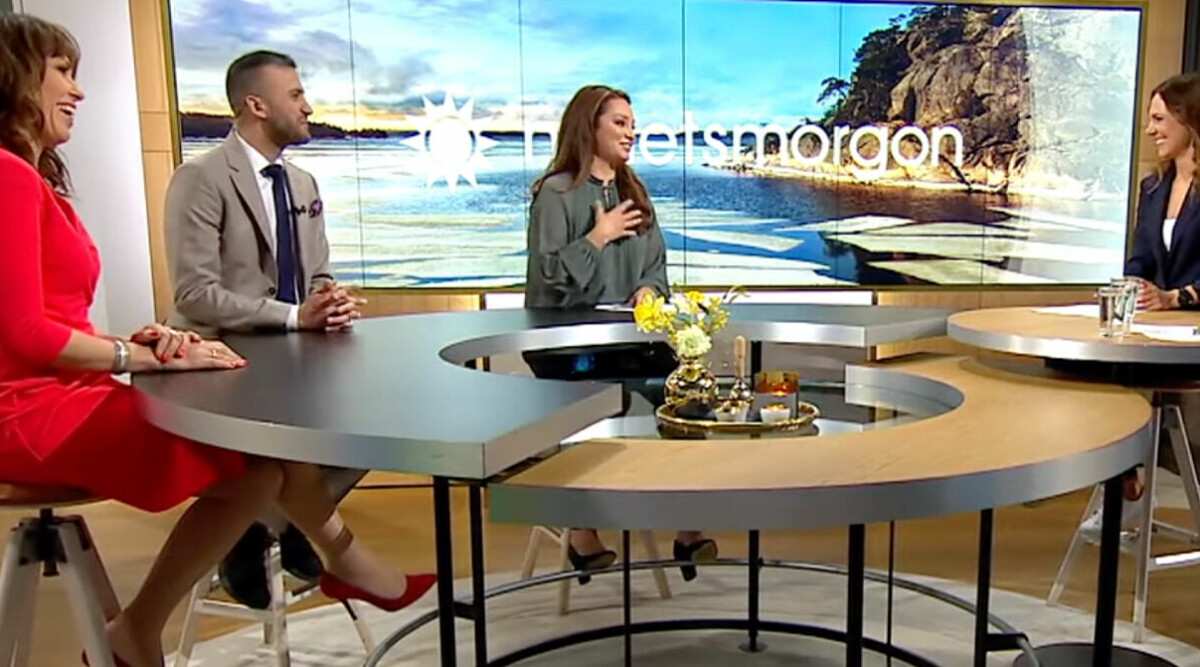 TV4-nyheternas Matilda Boza är gravid – visar upp magen