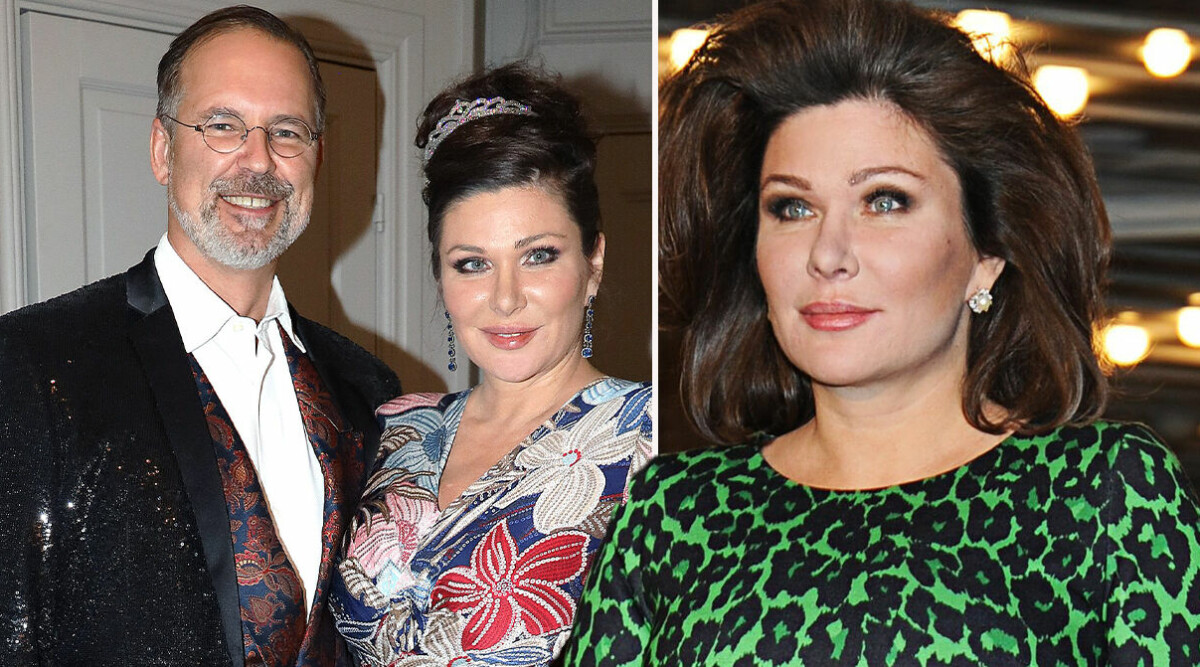 Dominika Peczynski visar upp familjelyckan med Anders Borg