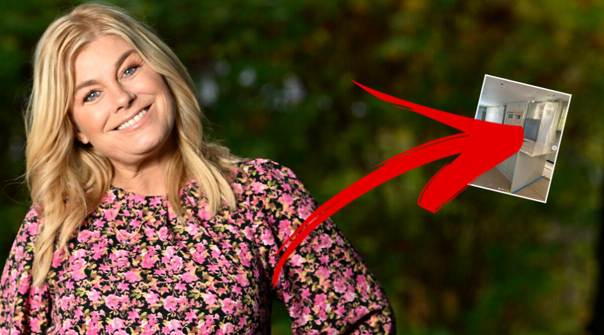 Här visar Pernilla Wahlgren upp sitt nya hus – se bilderna här
