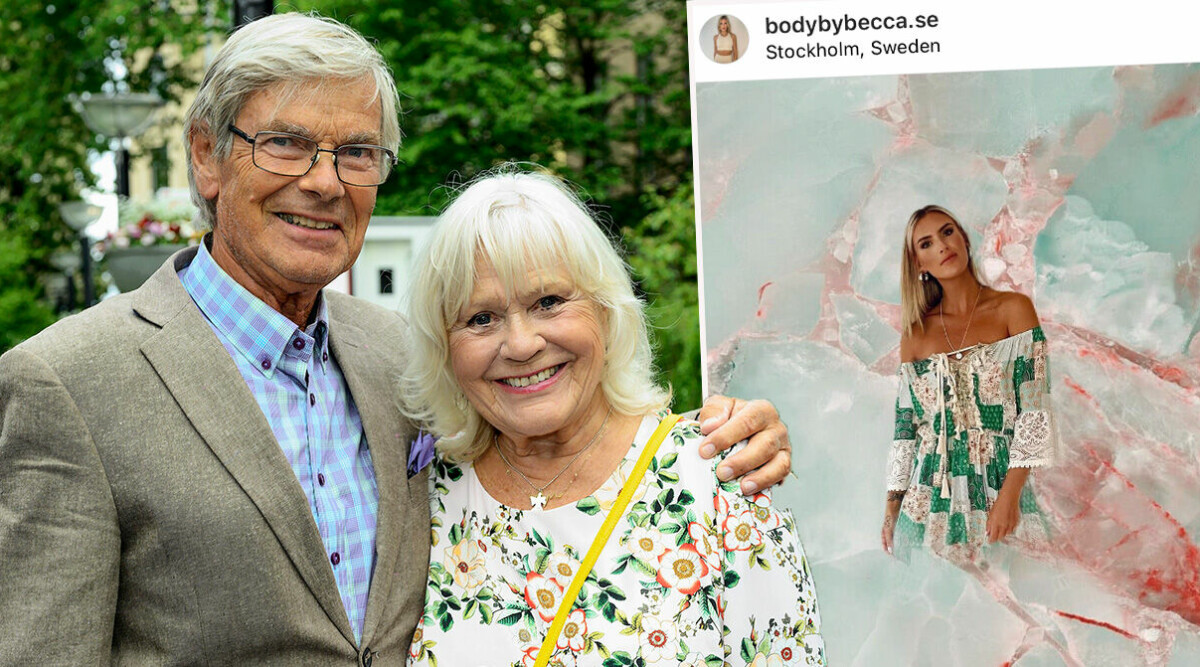 Niclas Wahlgrens flickvän Rebecca om mötet med svärföräldrarna