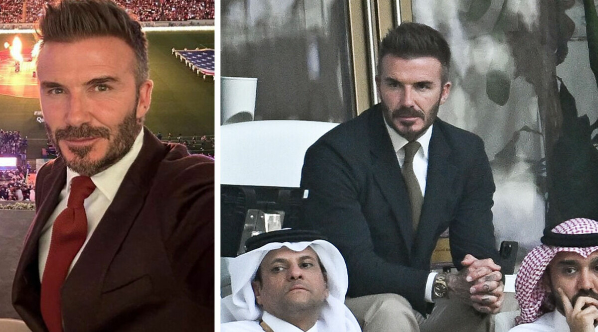 David Beckham borttvingad från lyxhotellet i Qatar: ”Det är tråkigt”