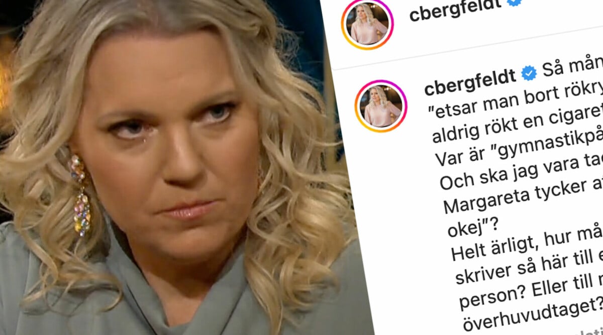 Carina Bergfeldt ryter till efter personliga påhoppet: ”Helt ärligt”